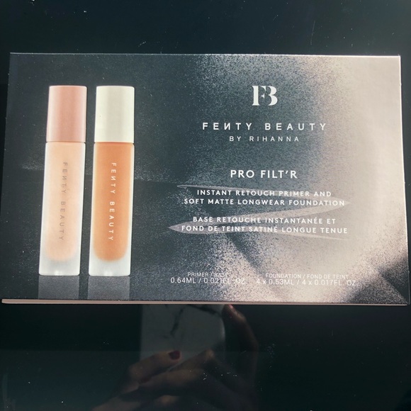 Fenty Beauty Primer & Matte Foundation Sample Card - Picture 2 of 4